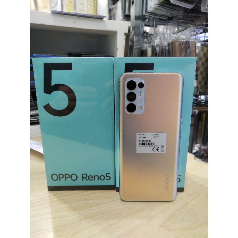 OPPO RENO 5 dan 4F RAM 8GB ROM 128GB.GARANSI RESMI