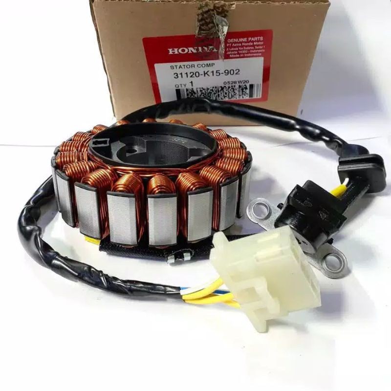 SEPUL SPUL ASSY STATOR COMP K15 CB150R OLD ASLI AHM