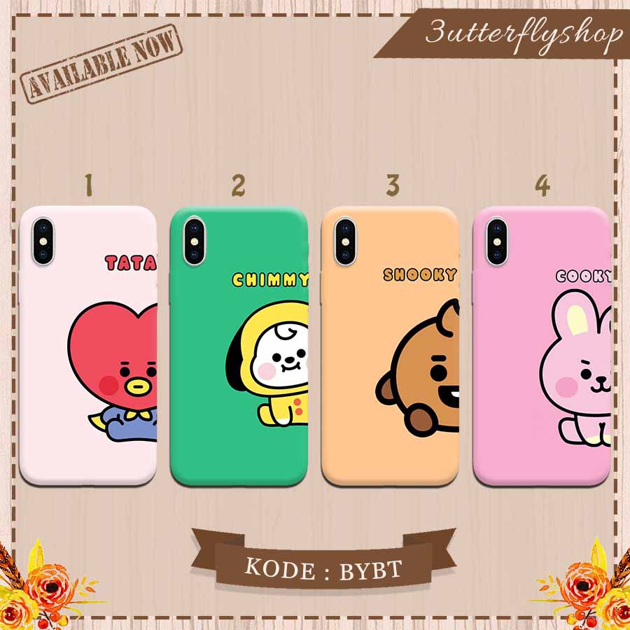 KPOP Sweet Chibi BT 21 case Oppo Vivo Realme Redmi Xiaomi Samsung Iphone