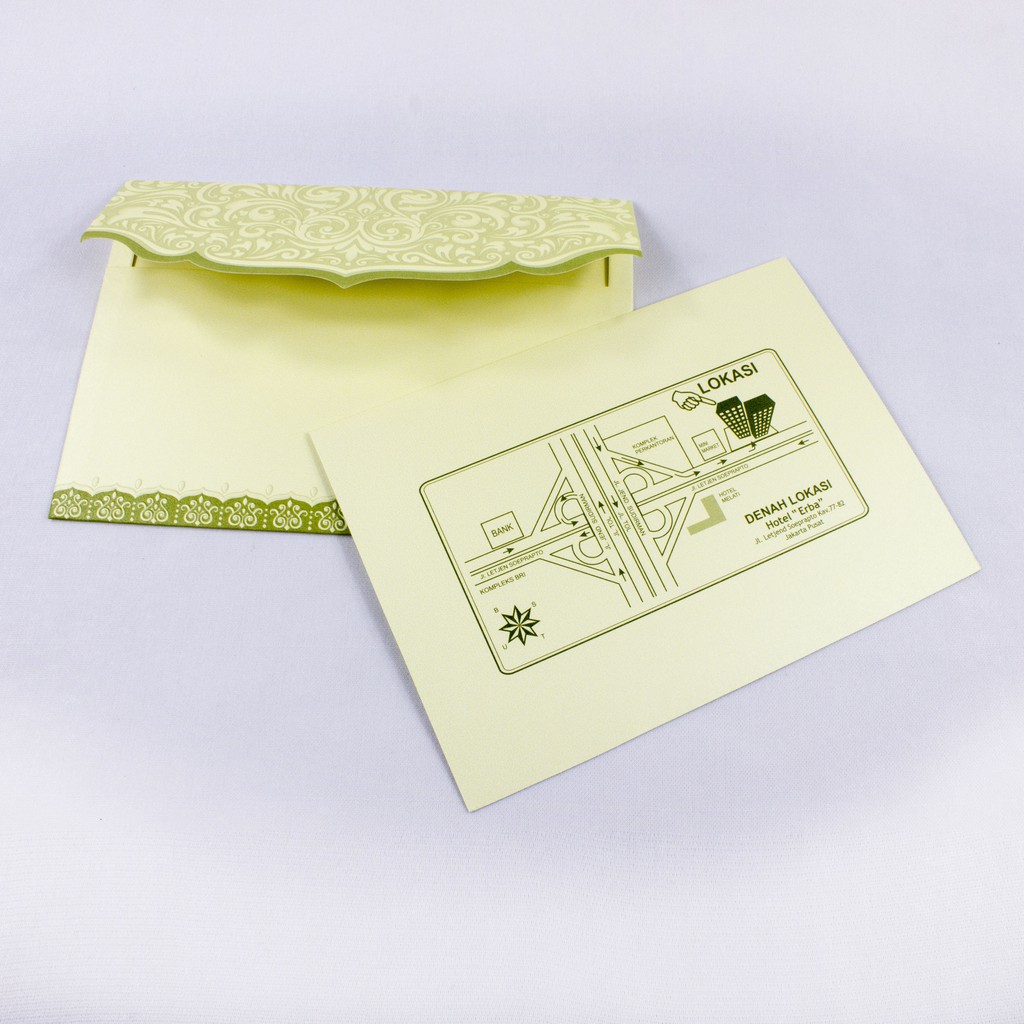 

Undangan Amplop Model Erba 88214