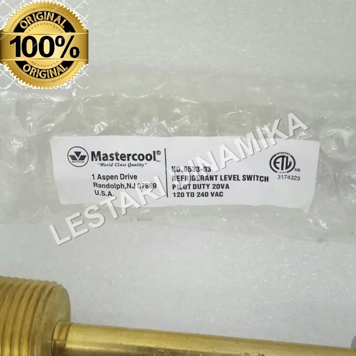 Float Switch untuk Tabung Recovery