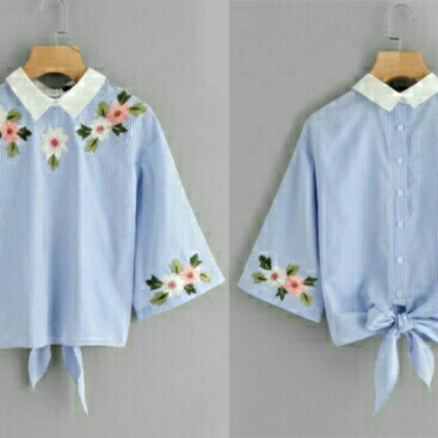 Blue Flow Nelly Way Hem