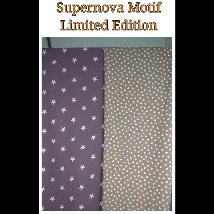 Kain Katun Supernova Super Nova Motif 01 Eceran Meteran Shopee Indonesia