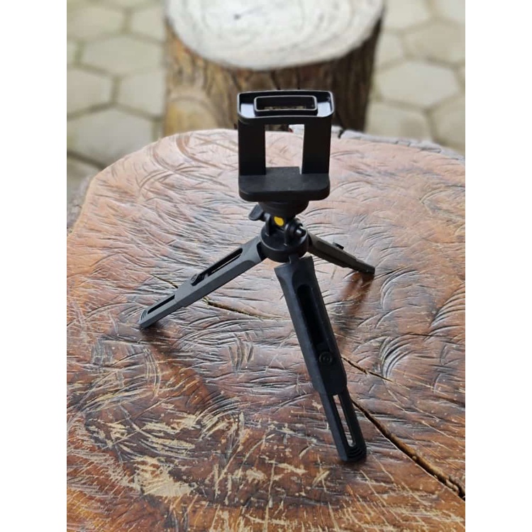 Tripod Mini Extendeble plus Holder tripod Handphone Tripod Mini