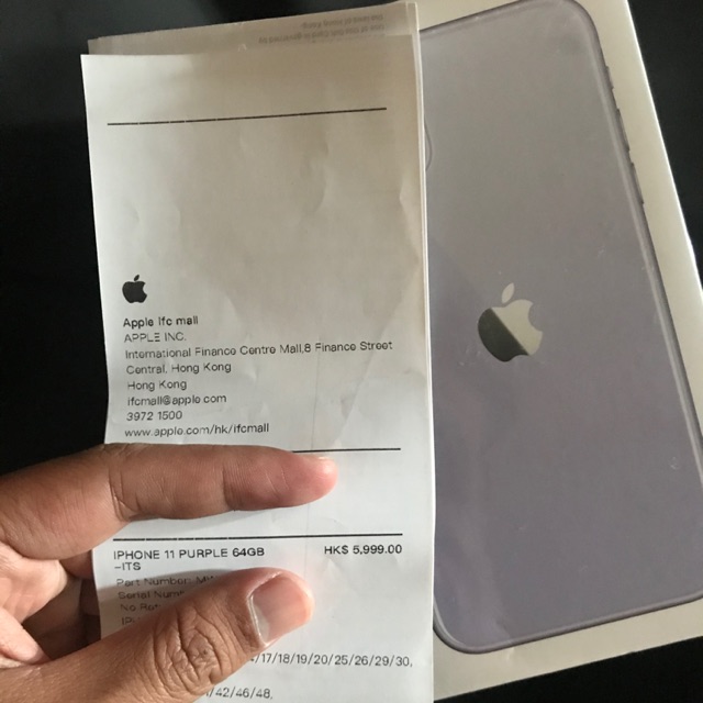 Apple Iphone 11 Purple 64 Gb Bnib Shopee Indonesia