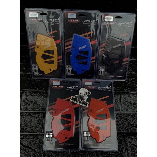 cover gir depan Wr 155 cnc/ tutup gear depan WR 155 cnc / cover gear WR 155 scarlet /tutup gear WR