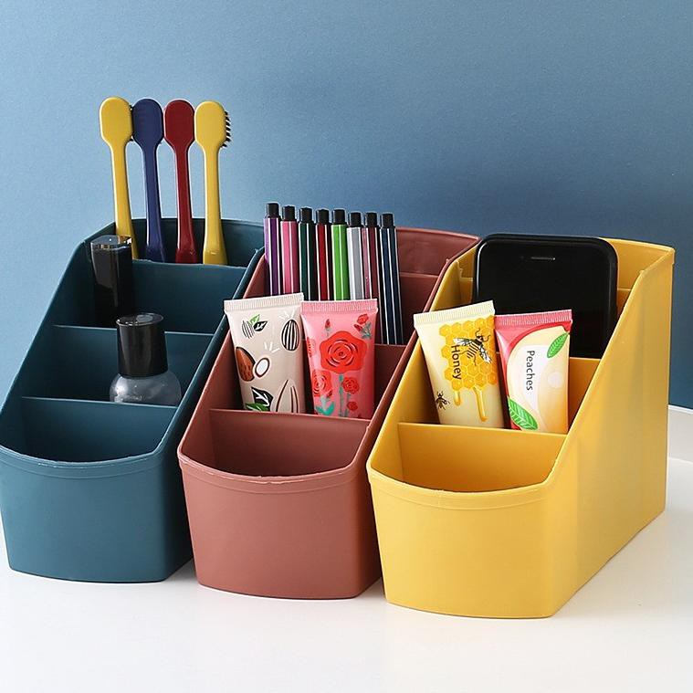 

[KODE F0711] Gomarine - Rak Alat Tulis Pena Pensil / Tempat Pena Pensil / Organizer Box Serbaguna /