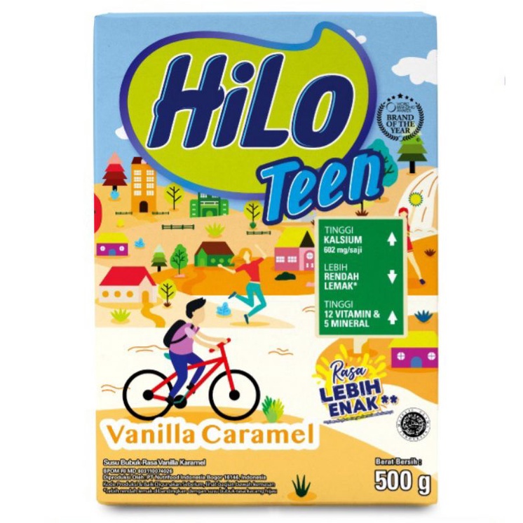 

Hilo Teen Vanilla Caramel 500Gr