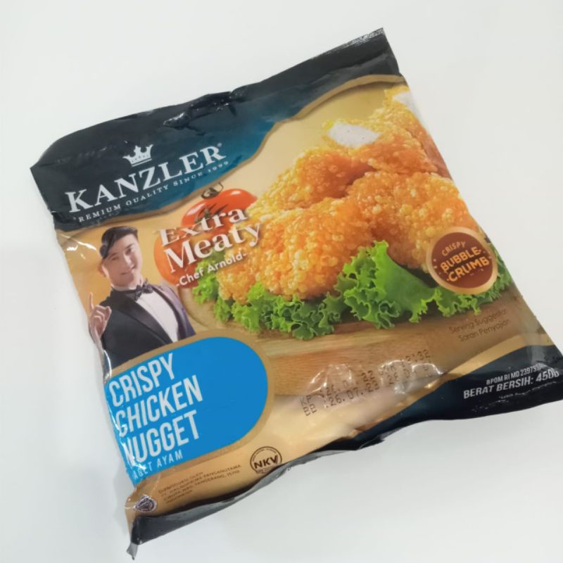 

Kanzler Chrispy Chicken Nugget 450gr