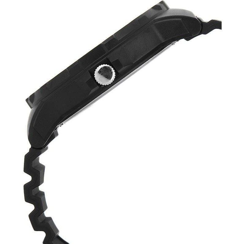 QQ QNQ Q&amp;Q Original Jam Tangan Pria Analog - qq VR18 ori - Straps Rubber Hitam Anti Air