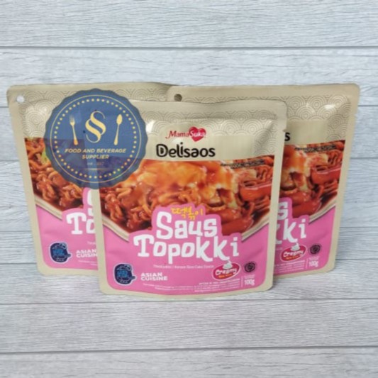 

Topokki Delisaos saus Mamasuka korea creamy