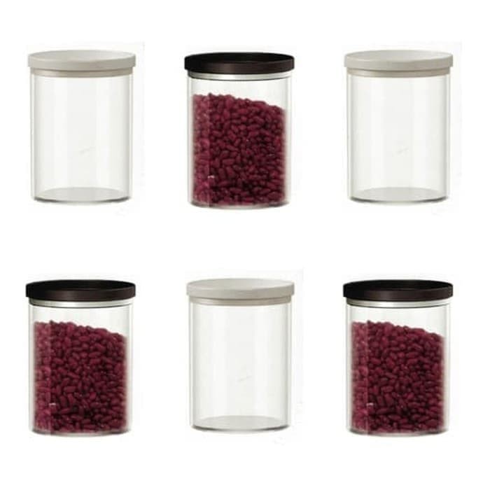 Toples Kaca Canary B DLX (6 pcs) / Toples Beling