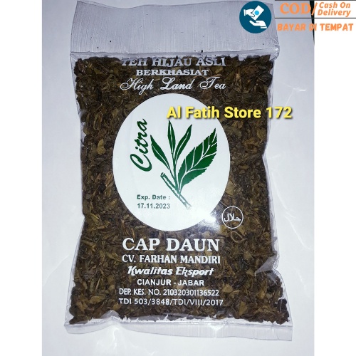 

Teh Hijau Asli / Banyak khasiat / Herbal Alami / Teh diet Pelangsing / Teh Hijau Citra Berkhasiat / Green Tea / Teh Hijau Cap Daun / menurunkan berat badan / teh langsing / Original / Teh Obat / Teh Puncak Cianjur / mencegah penyakit sakit kanker & ginjal