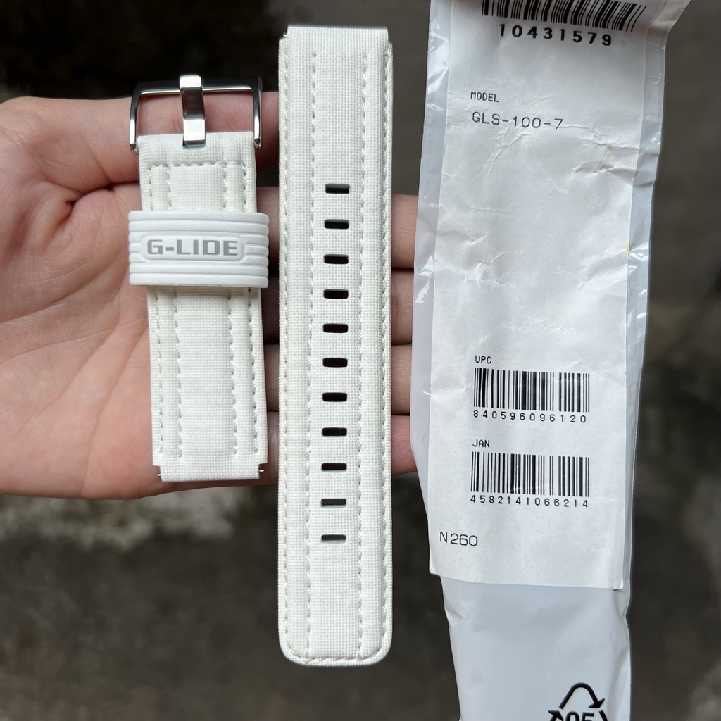Strap tali jam tangan casio g-shock GLS-100 7 original band GLS 100