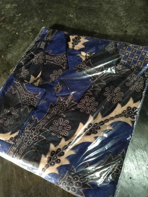 El Syahdan_kemeja Batik Pria Lengan Panjang Modern