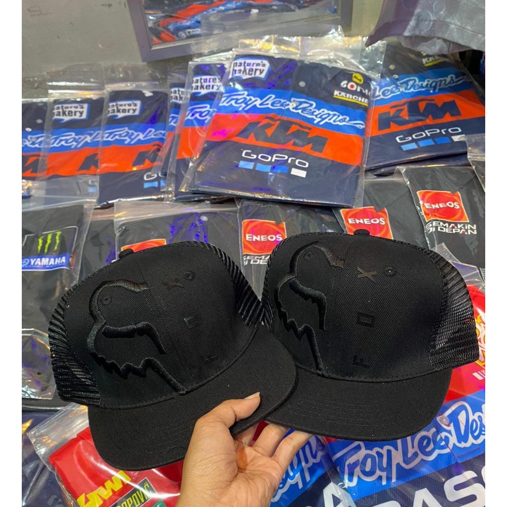 TOPI FOX - TOPI JARING- TOPI JARING RACING - TOPI MOTOCROSS- TOPI RACING