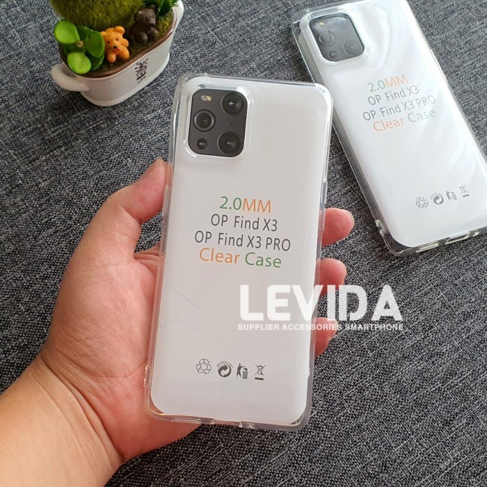 SOFTCASE CLEAR HD PREMIUM OPPO FIND X3 / FIND X3 PRO - GA