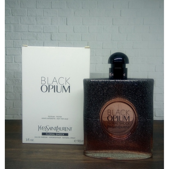 ♥️COD AKTIF♥️ YSL Black Opium Floral Shock W Edp 90 ml Tester