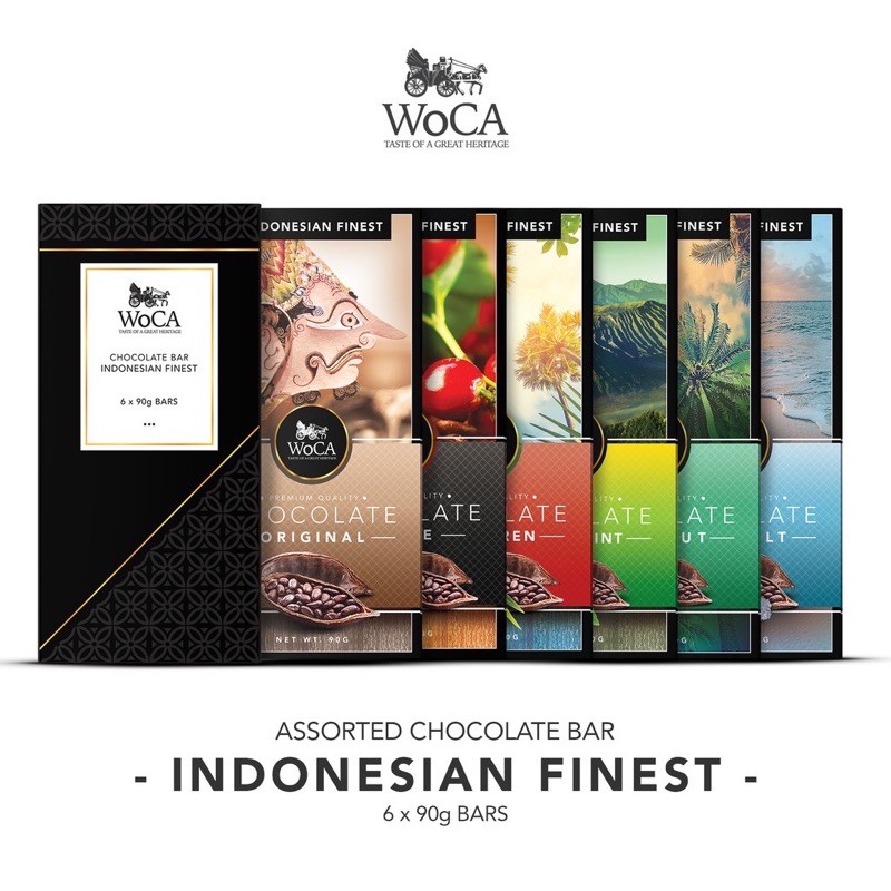 

Chocolate Bar khas Indonesia WOCA, Enak dan MurahMantab