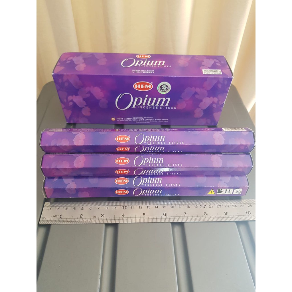 Per Slop Dupa Hio Opium HEM Hexa Handmade isi 6 pack By Darshan India