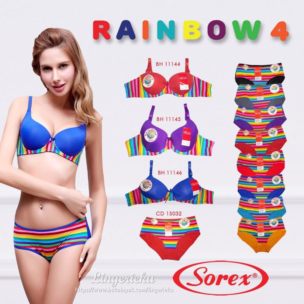 Bra BH RAINBOW 11146 TANPA KAWAT SOREX