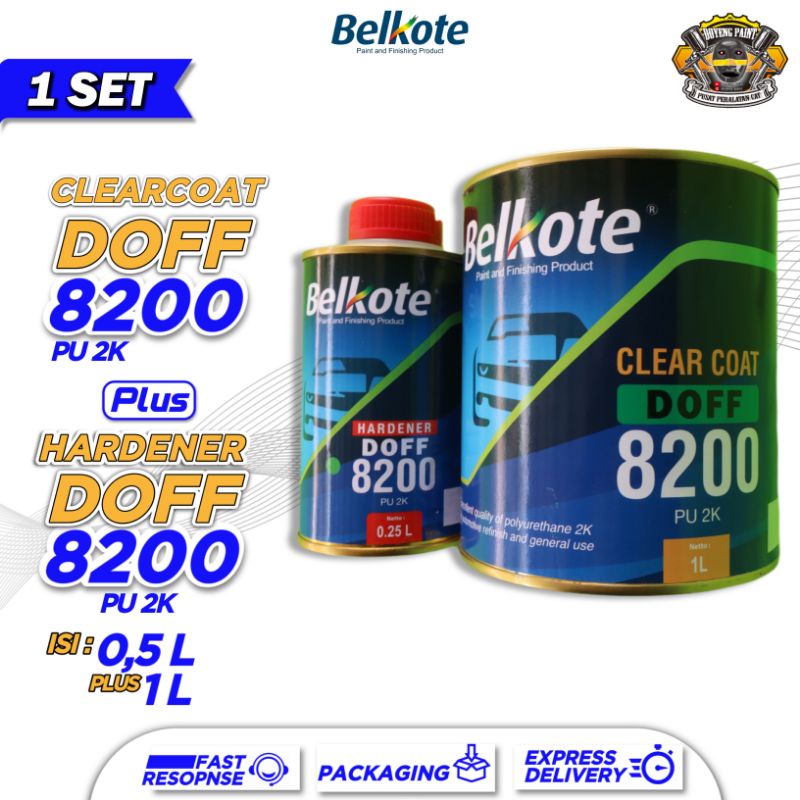 Belkote Clear Coat DOFF 8200