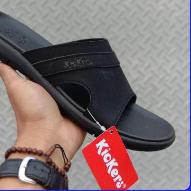 sandal kickers pria kulit asli Sandal casual. Sandal pria. Sandal kulit. Sendal pria. Sendal kickers