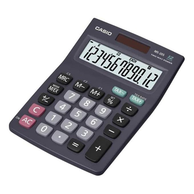 

CASIO Calculator MS-20 S 12 Digits