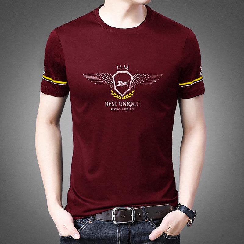 BAJU KAOS DISTRO KEREN PRIA COWOK ATASAN LENGAN PENDEK FASHION MOTIF WINGS KEKINIAN