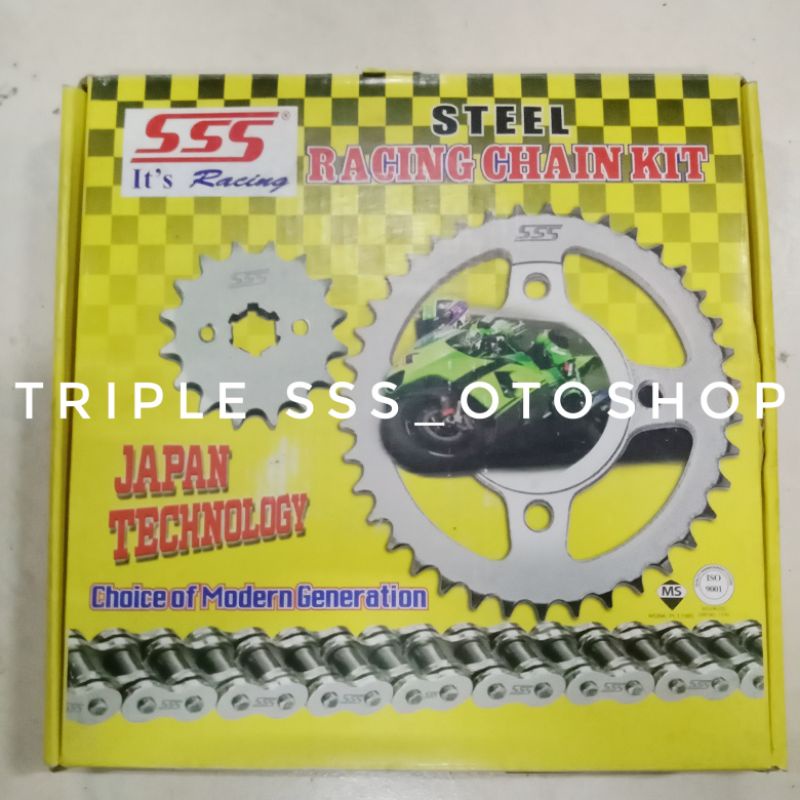 GEAR GER GIR SET RACING SSS SUZUKI SHOGUN 125 / SMASH LAMA