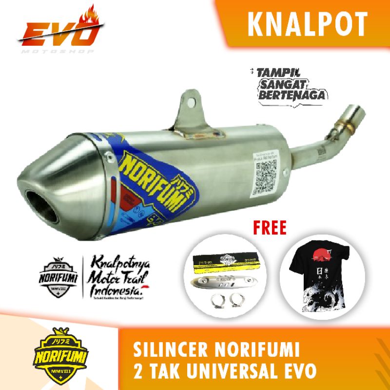 silincer norifumi 2 tak universal Evo