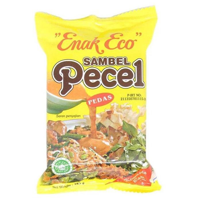 

TERLARIS BRANDS FESTIVAL Enak Eco Bumbu Pecel Pedas 185 Gr serbuuu !