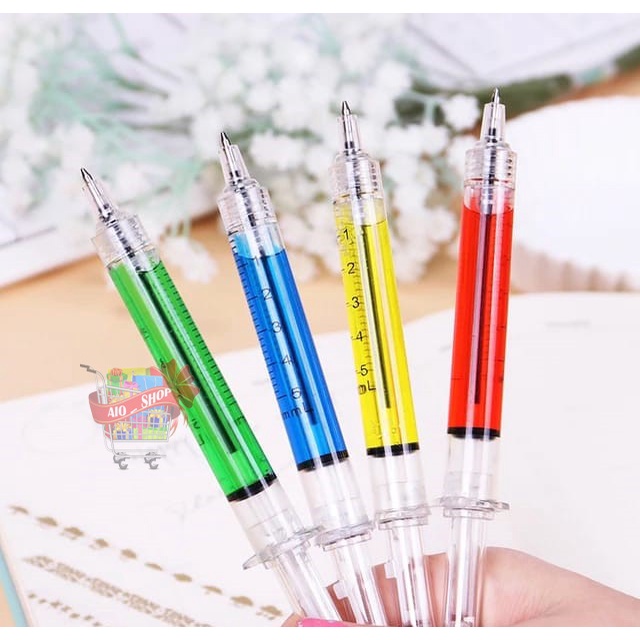 

AIO SHOP-Pena Bentuk Suntikan Pulpen Suntik Injection Pen Pena Gel Suntik Pulpen Gel Suntik Pena Murah