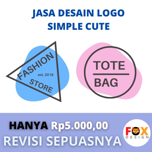 

Jasa desain logo simple cute (free request desain dan revisi sepuasnya)