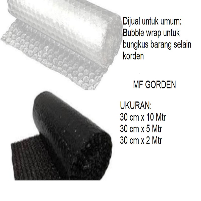 

BUBBLE WRAP ROLL 10 METER x 30 CM / 5 METER x 30 CM / 2 METER x 30 CM