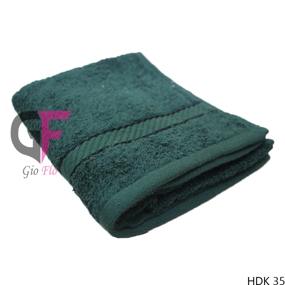 GIOFLO Handuk Wajah Dewasa Dark Green / HDK 35