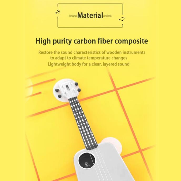 POPULELE 2 SMART UKULELE 4 Strings - Guitar Mini - Gitarlele