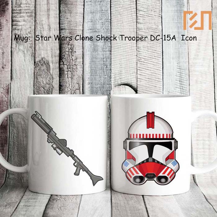 Mug Star Wars Clone Shock Trooper DC-15A icon