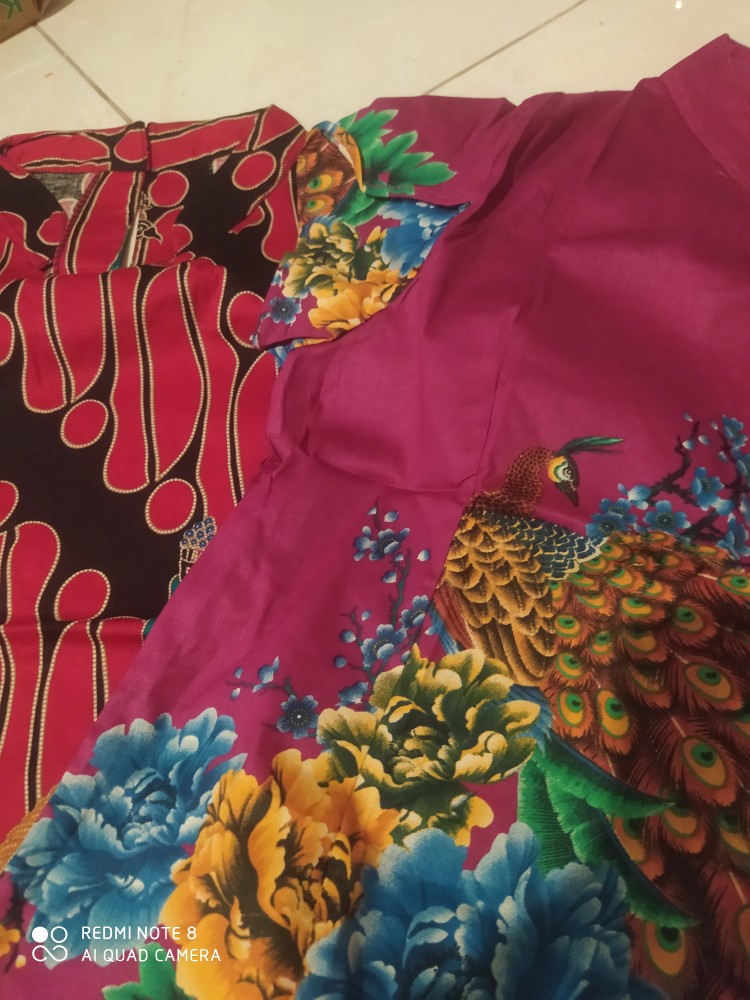 Batik Wanita - Atasan Blouse Batik Wanita Fashion 318 Size Xl