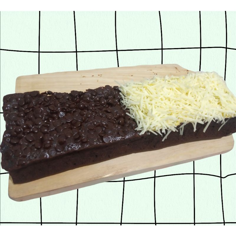 

BROWNIES PANGGANG KEJU BASAH MIX CHOCOCHIPS