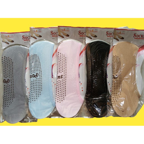 KAOS KAKI BALET ANTI SLIP KAOS KAKI ANGKLE TIPIS LEMBUT(remaja dewasa)-4