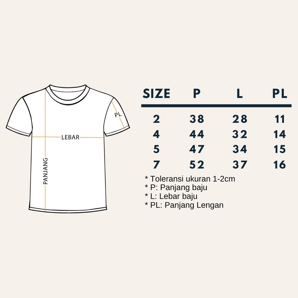 Kaos Anak Lucu Bahan Katun Adem Lembut Laki
