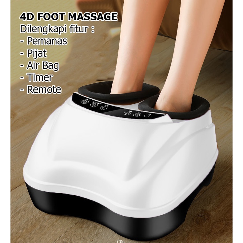 Terapi pijat kaki Alat Pijat Kaki Refleksi Shiatsu Elektrik dengan Pulpen Pijat untuk Terapi Kaki