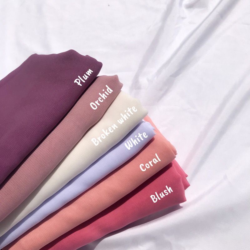 HIJAB SEGIEMPAT BELLA SQUARE PREMIUM FINISHING NECI