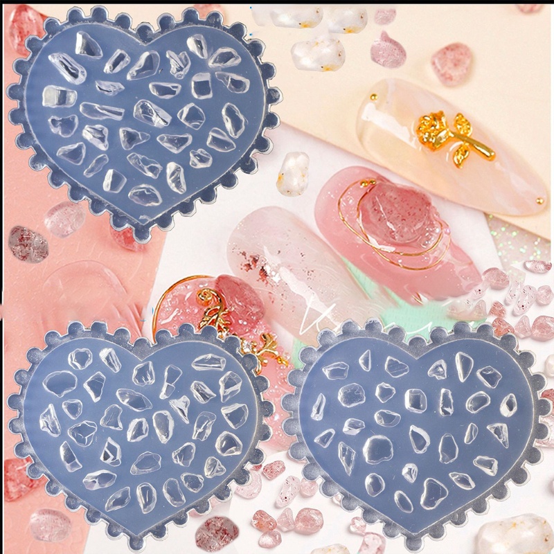 Siy Cetakan Nail Art Uv Gel Akrilik 3d Bahan Silikon