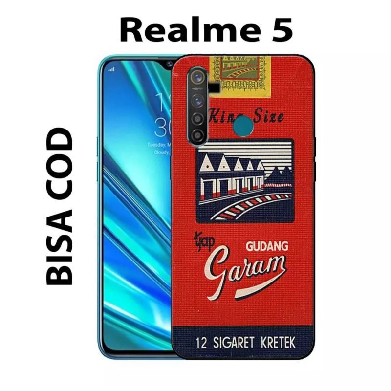 Liems store case Realme 5/5i Design motif rokok terbaru