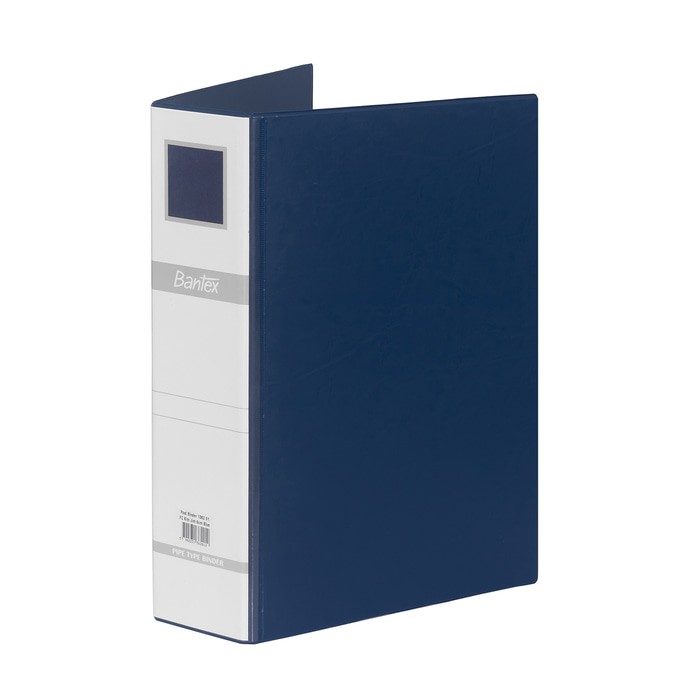 

Bantex Post Pipe Binder 2 Ring 6cm Folio Blue #1362 01