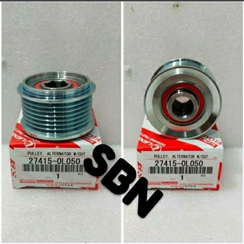 pully alternator hilux revo/innova reborn/fortuner vrz