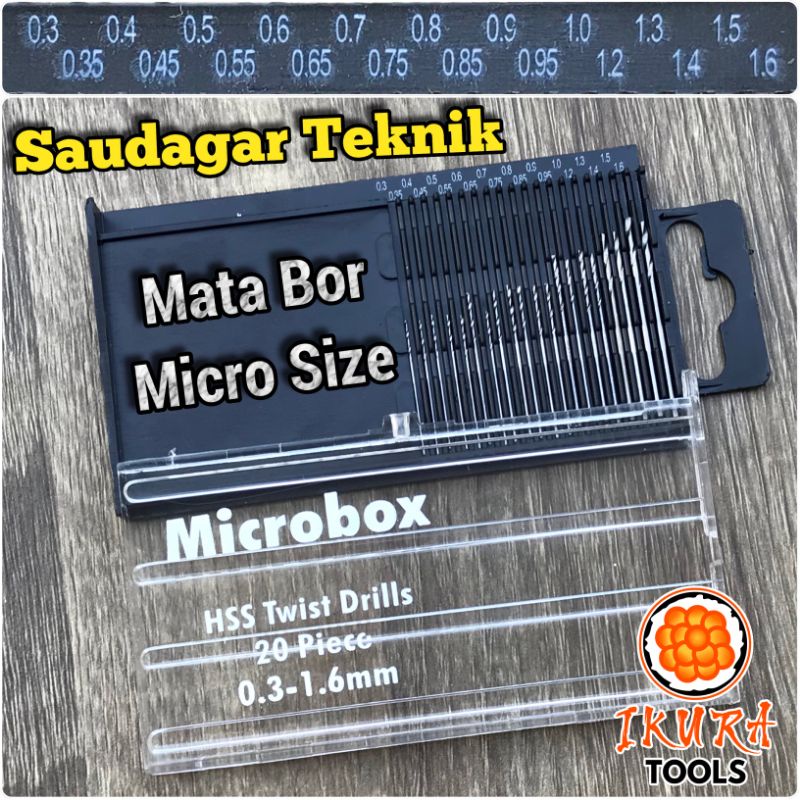 Mata Bor Micro Set HSS Twist Drill Bit Set