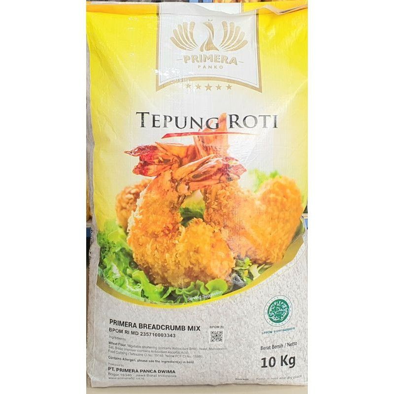 

Panir Panko Primera Mix 10Kg 1 Zak / Tepung Roti Mix 10kg 1 Zak